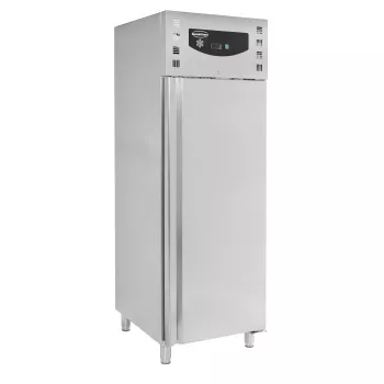 Edelstahl-Tiefkühlschrank 560 l – 1 Tür – Energieklasse B