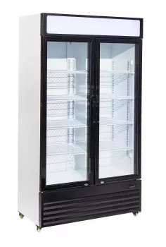 Kühlschrank 2 Glastüren Bez-750 Gd