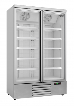Tiefkühlschrank 2 Glastüren Jde-1000F