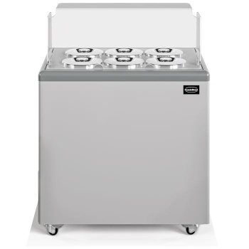 Speiseeisvitrine Zanzibar 6 – Professionelle Eisvitrine mit statischer Kühlung