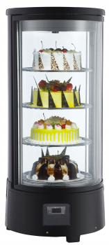 Rotierende Kühlvitrine 72L