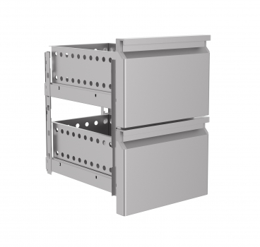 Schubladenblock 1/2 Monoblock Soft Closing