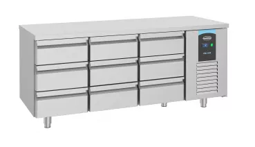 700 Kühltisch 9 Schubladen