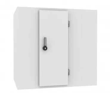 Kühl- und Frosterzelle 2400×4200 mm – Edelstahlboden