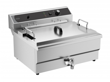 25 L Tischfritteuse – Leistungsstarke Profi-Fritteuse mit Ablassventil