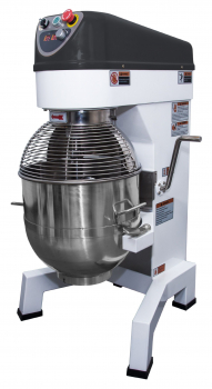 Planetenmischer 40 L – 10 Gänge – 1,5 kW – 230 V – Weiß