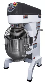 Planetenmischer 40 L – 10 Gänge – 1,5 kW – 230 V – Weiß