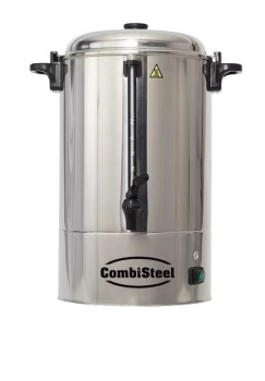 Kaffee-Perkolator 6 Liter doppelwandig – 40 Tassen, Edelstahl