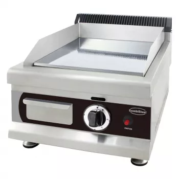 Propangas-Grillplatte Chrom 400, 3 kW, inkl. Umrüstsatz
