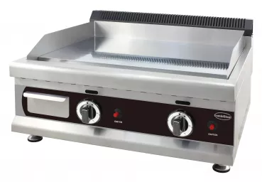 Propangas-Grillplatte Chrom 650, 6 kW, inkl. Erdgas-Umrüstsatz