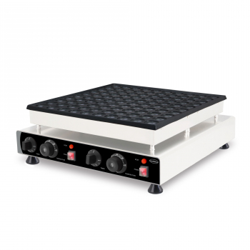 Waffeleisen – 100 Stück Ø4 cm – 2,4 kW – Edelstahl
