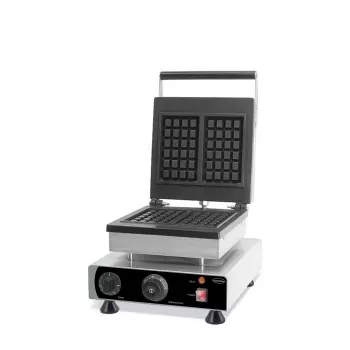 Waffeleisen 2 Stück Brüsseler Waffel von COMBISTEEL – Profi Waffeleisen für Belgische Waffeln