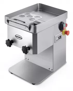 Fleischschneider 250 kg/h Edelstahl, 0,55 kW, 3 mm, Tischgerät