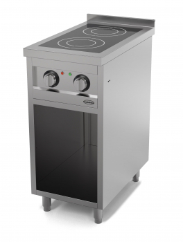 Entry 700 Induktionsherd 2 Zonen, 7 kW, freistehend, Edelstahl