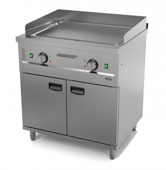 Chrom-Grillplatte, 800×700 mm, 8,1 kW
