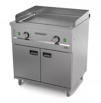 Chrom-Grillplatte, 800×700 mm, 8,1 kW