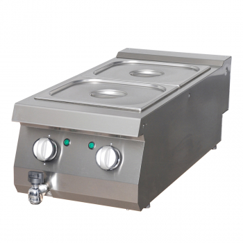 Premium Bain Marie Einzelgerät 90 cm tief elektrisch - Gastrohot