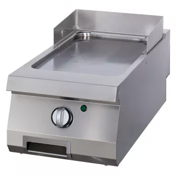 Premium Grillplatte glattes Chrom 90 cm - Gasbetriebenes Einzelgerät