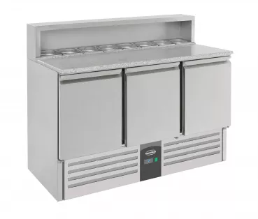 Pizzatisch 3 Türen