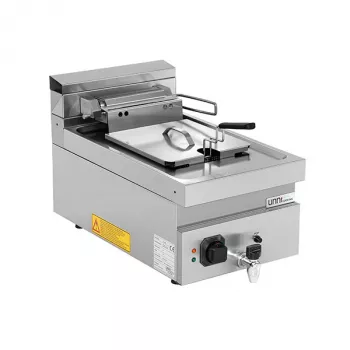 Fritteuse 700 Elektrische Fritteuse 1x12L 9kW Doppelwand-Isolierung