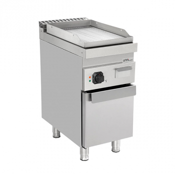 Elektrische Grillplatte E70GP10K+G Serie 700 Edelstahl gerillt 4,5kW