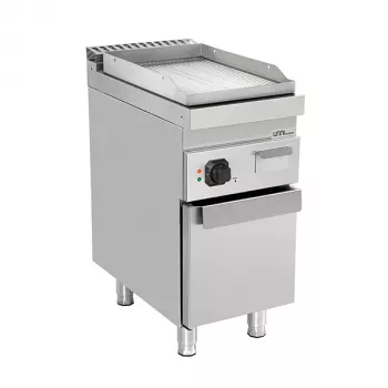 Elektrische Grillplatte E70GP10K+G Serie 700 Edelstahl gerillt 4,5kW