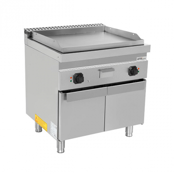 Elektrogrillplatte E70GP20K+S glatt Edelstahl 2 Zonen Serie 700