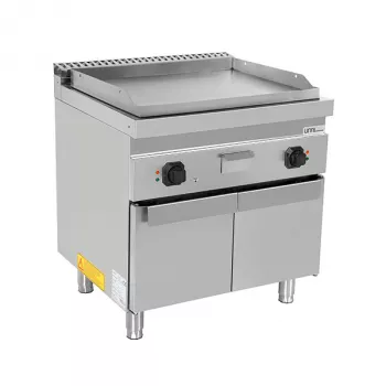 Elektrogrillplatte E70GP20K+S glatt Edelstahl 2 Zonen Serie 700