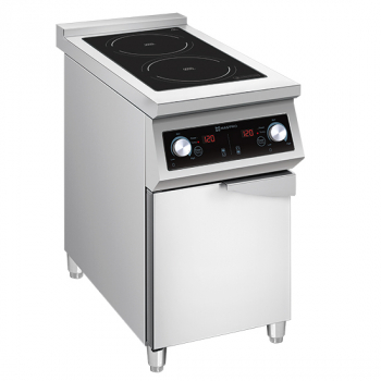 Induktionskochfeld mit 2 Kochzonen und 5.0 kW Leistung - Gastrohot