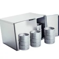 Fässerkühlbox 6x 50 Liter aus Edelstahl
