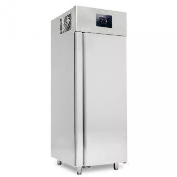 Tiefkühlschrank 700 Liter aus Edelstahl GN 2/1, -10°/-22°C, 85 mm Isolierung - WiFi