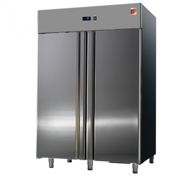 Tiefkühlschrank 1400 Liter aus Edelstahl GN 2/1 10-22°C - Großer Tiefkühlschrank für die Gastronomie