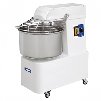 Spiralteigkneter auf Räder | 35 kg/41 Liter