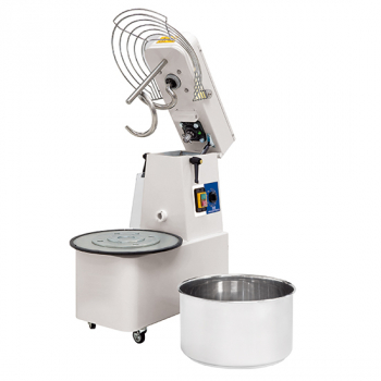 Spiralteigkneter auf Räder | 42 kg/48 Liter