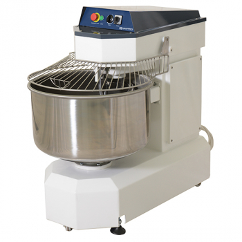 Spiralteigkneter 45 kg 75 Liter 2 Geschwindigkeiten mit Timer - Professioneller Spiralteigkneter für Gastronomie und Bäckerei