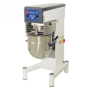 Planetenrührmaschine 40 Liter mit Geschwindigkeitsregler und Zeitschaltuhr 230V - Professionelle Küchenmaschine für Gastronomiebedarf