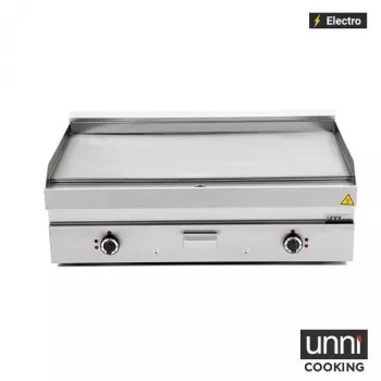 Elektrogrillplatte E65GP30B+S Edelstahl glatt 100-300°C UNNI-COOKING 650
