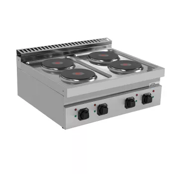 Elektroherd 700 Serie E70C20B 4 Kochstellen Edelstahl 10,4 kW