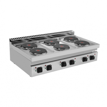 Elektroherd Ranges 700 E70C30B 6 Kochplatten 400V 1200mm