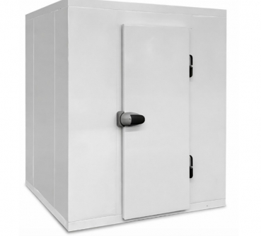 Kühlraum 1500x1800x2200 mm 100 mm Isolierung Edelstahlboden