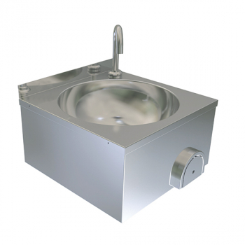 Handwaschbecken mit Kniebedienung - Innendurchmesser Ø 340 mm - Gastrohot