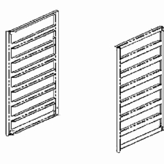 Umrüstkit von 10x GN 1/1 auf 8x 600x400 mm