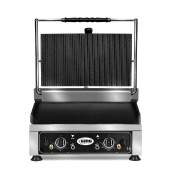 GMG Kontaktgrill oben Gerillt unten Glatt 3 kW