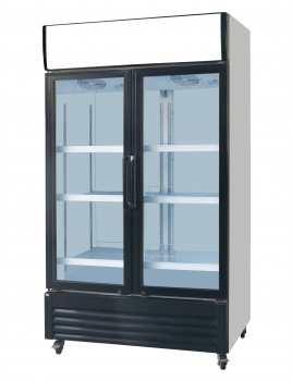 Getränkekühlschrank mit Display - 810 Liter Fassungsvermögen - Gastrohot