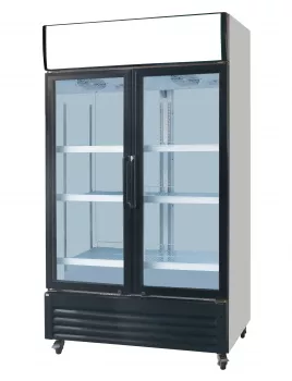 Getränkekühlschrank mit Display, Inhalt 810 Liter