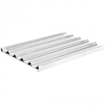 Perforiertes Aluminiumblech für 5 Baguettes