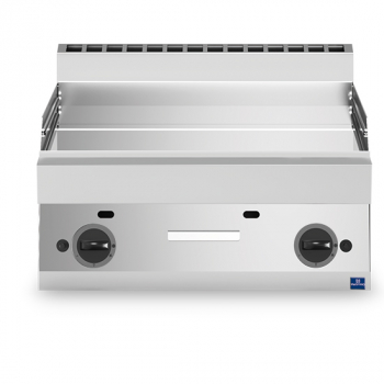 Gas Grillplatte Tischmodell verchromt - Hochwertige Grillplatte für den professionellen Einsatz