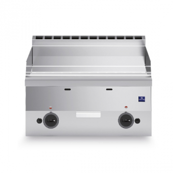 Gas Grillplatte Tischmodell verchromt - Hochwertige Grillplatte für den professionellen Einsatz