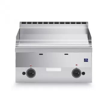 Gas Grillplatte Tischmodell verchromt - Hochwertige Grillplatte für den professionellen Einsatz