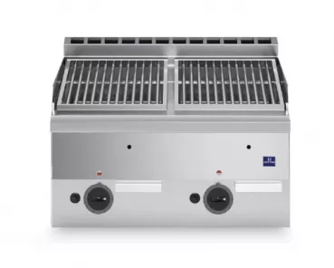 Gas Lavasteingrill - Profi Grillgerät für Gastronomie - Gastrohot